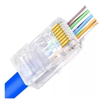 2 Adaptador Duplicador Para Cabo De Rede Rj45 Fêmeas Bege - solucaocabo  Mobile