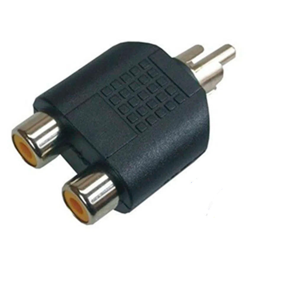 Adaptador rca x 2 a rca x 1 - Ociotech