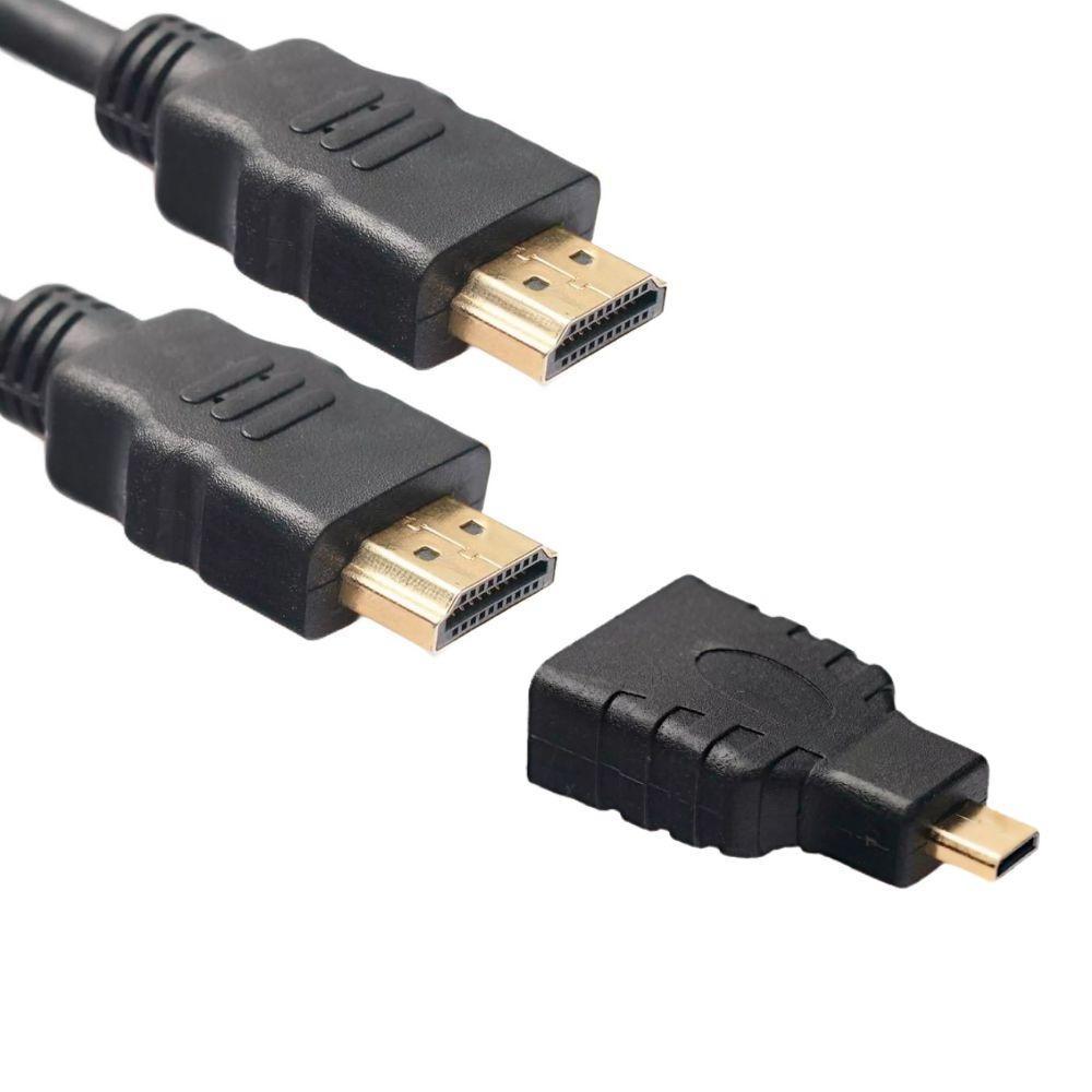 Cabo HDMI 2.0 (4K/60Hz) macho tipo A «» macho micro-HDMI - 1.5m